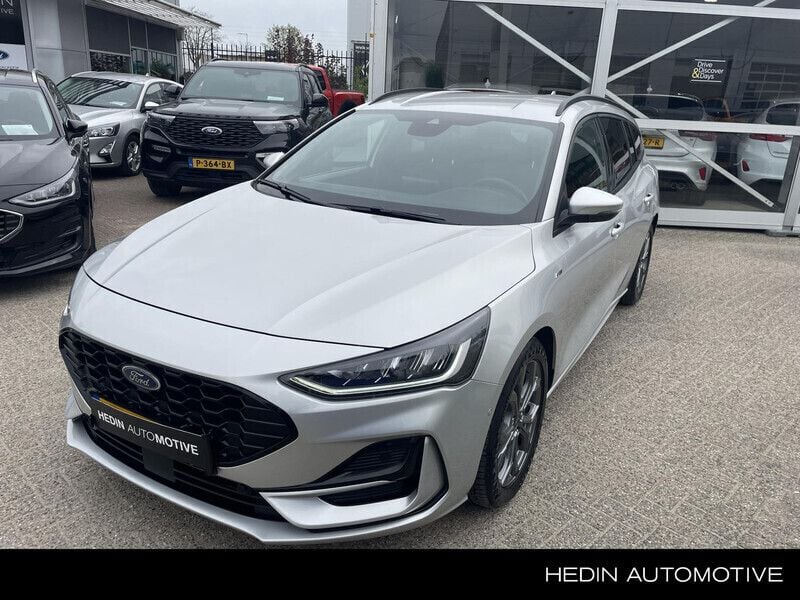 Grijs Gebruikt 2022 Ford Focus ST-Line Stationwagen | € 18.445 (Eerlijke prijs) - Afbeelding 1/4