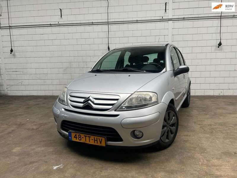 Grijs Gebruikt 2007 Citroën C3 Exclusive Hatchback | € 1.199 (Super prijs) - Afbeelding 1/4