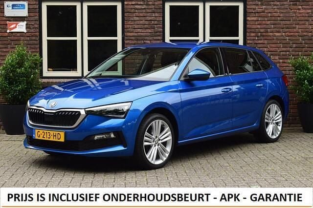 Blauw Gebruikt 2019 Skoda Scala Business Line Hatchback | € 16.499 (Eerlijke prijs) - Afbeelding 1/4