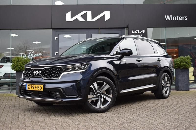 Blauw (metallic) Occasion 2024 Kia Sorento Comfort SUV | € 50.945 (Super prijs) - Afbeelding 1/4