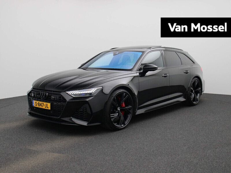 Zwart Gebruikt 2022 Audi RS6 Sport Stationwagen | € 144.900 (Eerlijke prijs) - Afbeelding 1/4