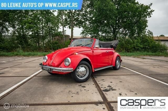 Rood Gebruikt 1971 VW Type 3 Cabriolet | € 19.990 - Afbeelding 1/4