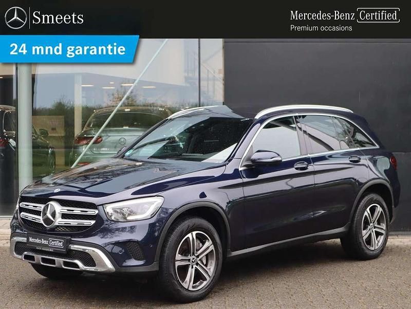 Blauw Gebruikt 2021 Mercedes GLC300e Advantage SUV | € 41.888 (Eerlijke prijs) - Afbeelding 1/4