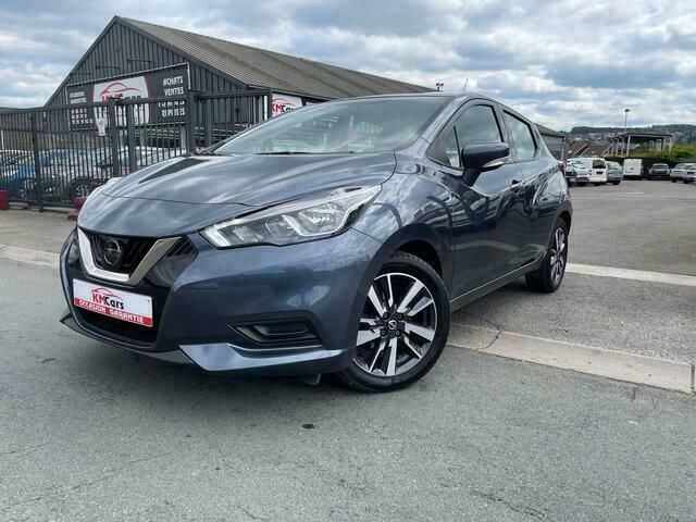 Blauw Gebruikt 2019 Nissan Micra Visia+ Hatchback | € 13.999 (Iets duurder) - Afbeelding 1/4