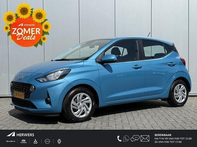 Blauw Gebruikt 2021 Hyundai i10 Comfort Hatchback | € 12.235 (Eerlijke prijs) - Afbeelding 1/4