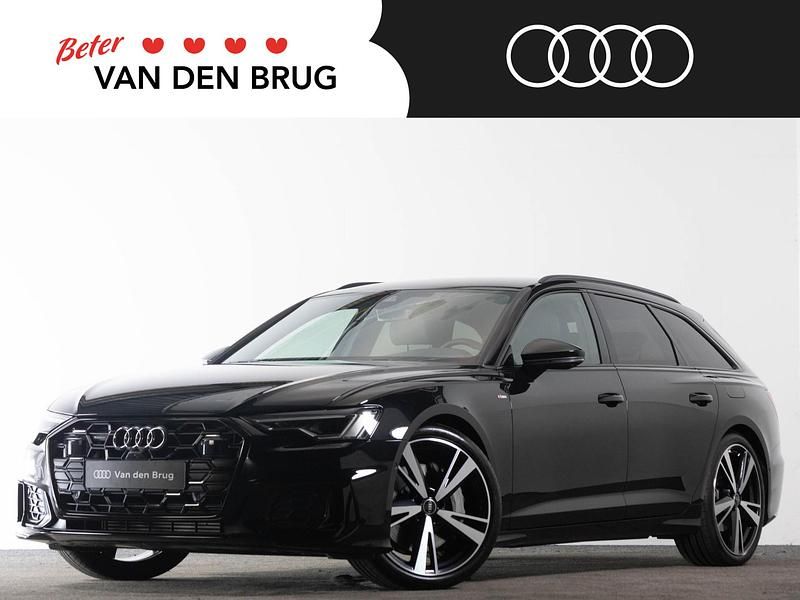Zwart Gebruikt 2024 Audi A6 S-Line Stationwagen | € 53.295 (Goede deal) - Afbeelding 1/4