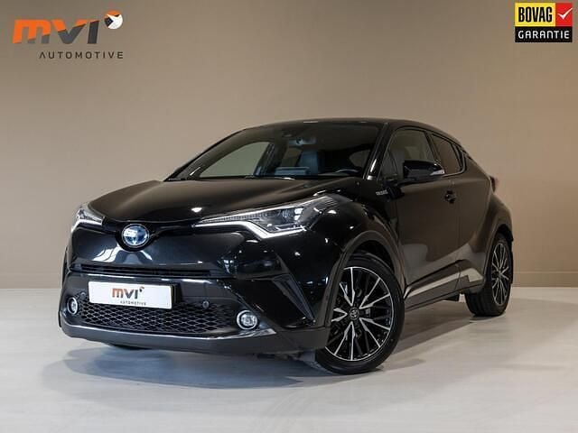 Zwart, metallic lak Gebruikt 2017 Toyota C-HR Premium SUV | € 16.000 (Eerlijke prijs) - Afbeelding 1/4