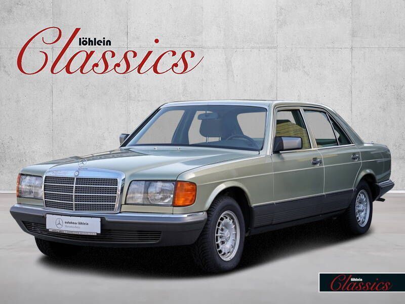 Groen Gebruikt 1981 Mercedes 280 SE Sedan | € 14.900 - Afbeelding 1/4