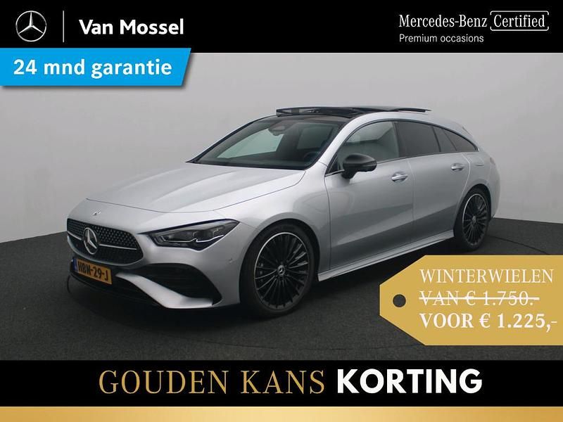 Grijs Gebruikt 2025 Mercedes CLA180 Shooting Brake Edition Stationwagen | € 41.945 - Afbeelding 1/4