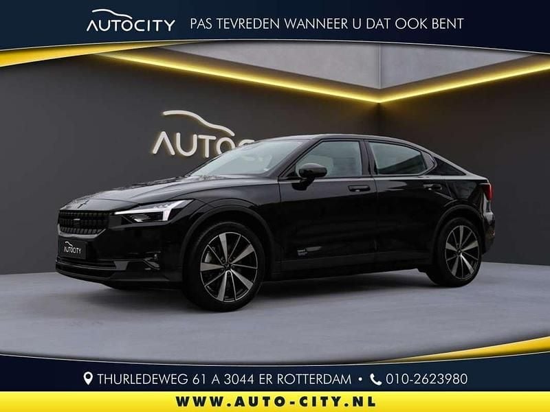 Zwart (metallic) Occasion 2021 Polestar 2 Long Range Dual motor Hatchback | € 24.750 (Goede deal) - Afbeelding 1/4