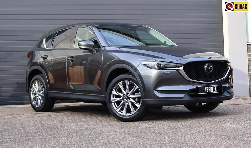 Grijs Gebruikt 2021 Mazda CX-5 Luxury SUV | € 27.450 (Goede deal) - Afbeelding 1/4