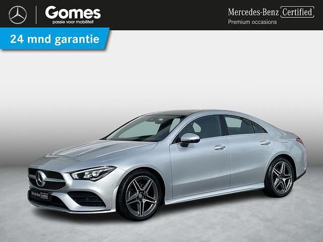 Grijs Gebruikt 2021 Mercedes CLA180 AMG Sedan | € 29.950 (Super prijs) - Afbeelding 1/4