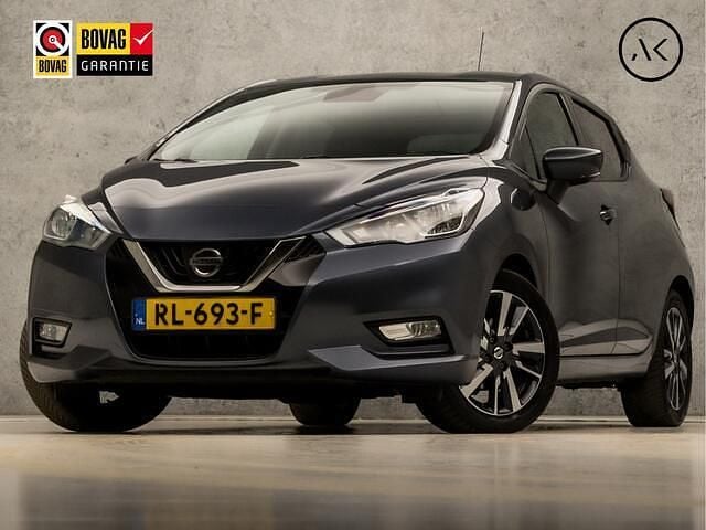 Grijs Gebruikt 2018 Nissan Micra N-Connecta Hatchback | € 9.945 (Eerlijke prijs) - Afbeelding 1/4