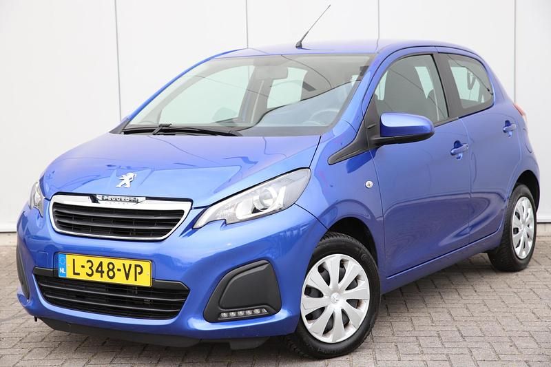 Blauw Occasion 2021 Peugeot 108 Active Hatchback | € 9.950 (Eerlijke prijs) - Afbeelding 1/4