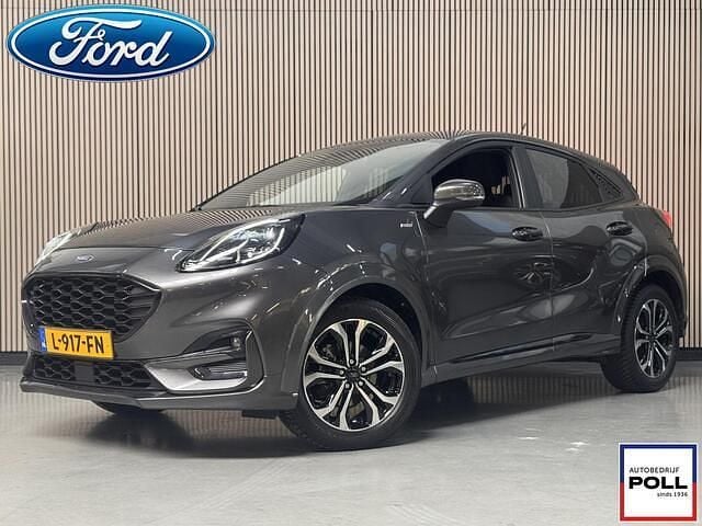 Grijs Gebruikt 2020 Ford Puma ST-Line SUV | € 17.900 (Goede deal) - Afbeelding 1/4