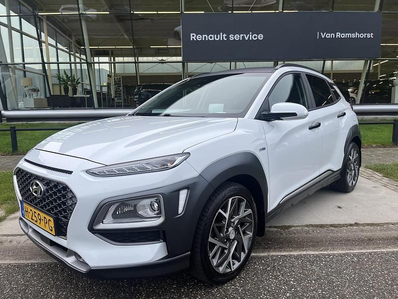 Wit Occasion 2020 Hyundai Kona Premium SUV | € 18.500 (Eerlijke prijs) - Afbeelding 1/3