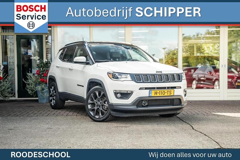 Wit Gebruikt 2019 Jeep Compass Limited SUV | € 19.950 (Super prijs) - Afbeelding 1/4