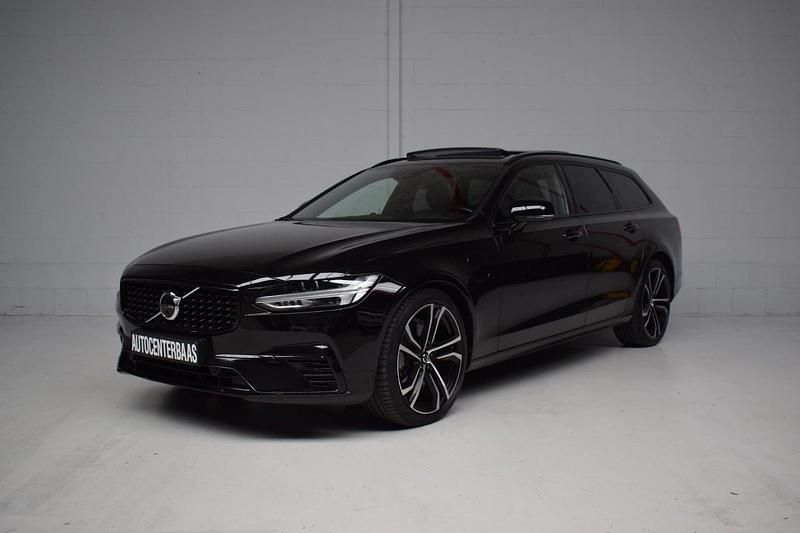 Zwart (metallic) Occasion 2020 Volvo V90 R-Design Stationwagen | € 29.945 (Eerlijke prijs) - Afbeelding 1/4