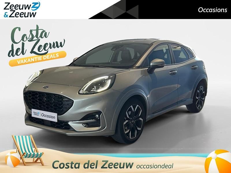 Solar silver Gebruikt 2022 Ford Puma ST-Line X SUV | € 23.345 (Eerlijke prijs) - Afbeelding 1/4