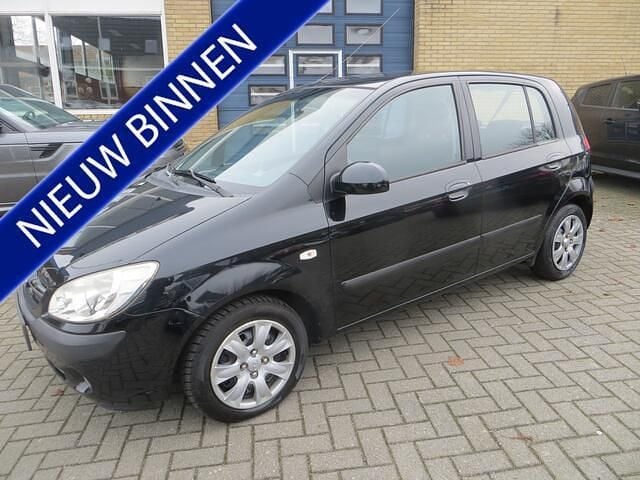 Zwart Occasion 2007 Hyundai Getz Active Hatchback | € 1.699 (Eerlijke prijs) - Afbeelding 1/4