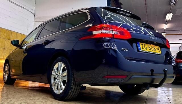 Occasion Peugeot 308 SW Premium 131 PK (96 kW) 2019 Blauw Stationwagen
