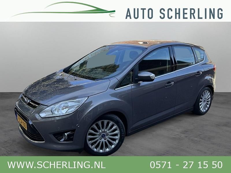 Bruin, metallic lak Gebruikt 2015 Ford C-MAX MPV | € 8.950 (Eerlijke prijs) - Afbeelding 1/4