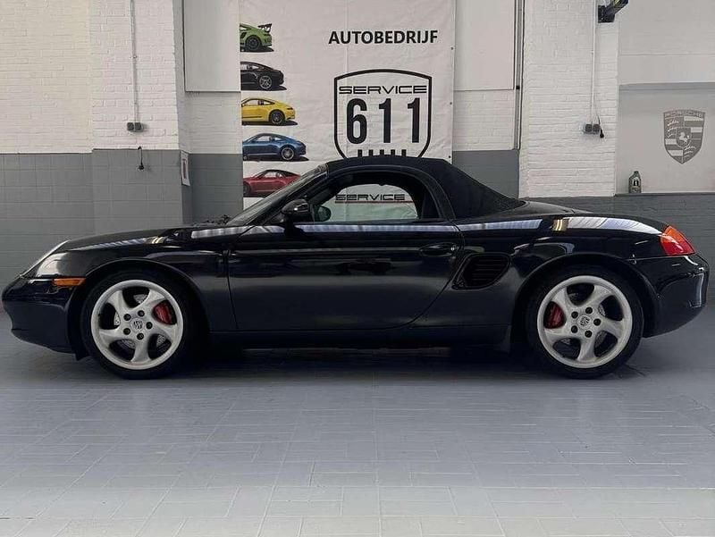 Occasion Porsche Boxster S 252 PK (185 kW) 2002 Zwart Cabriolet