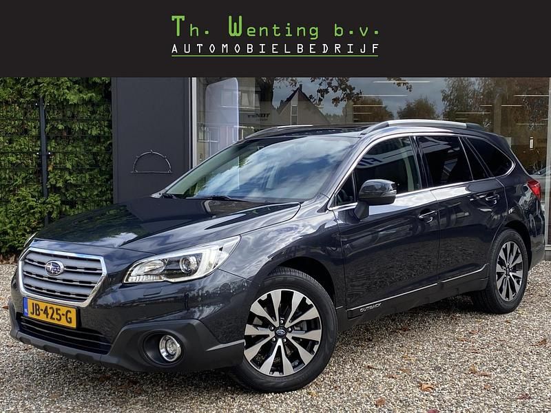 Grijs Gebruikt 2016 Subaru Outback Premium SUV | € 22.995 (Eerlijke prijs) - Afbeelding 1/4