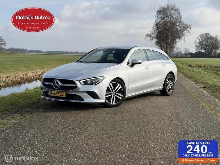 Occasion Mercedes CLA180 Shooting Brake Business 116 PK (85 kW) 2021 Grijs Stationwagen