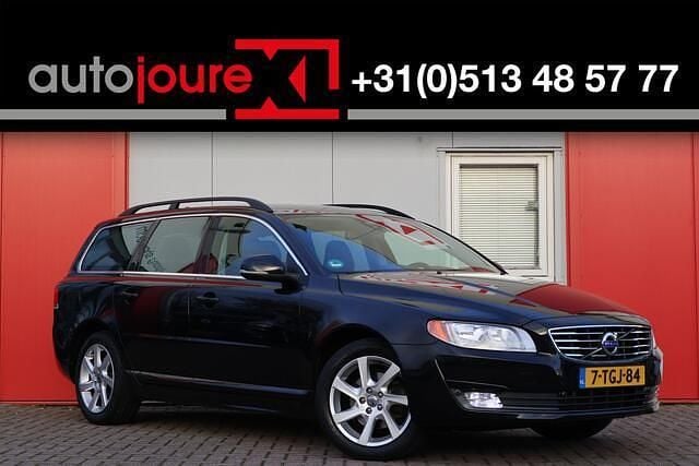 Zwart Gebruikt 2014 Volvo V70 Kinetic Stationwagen | € 6.750 (Super prijs) - Afbeelding 1/4