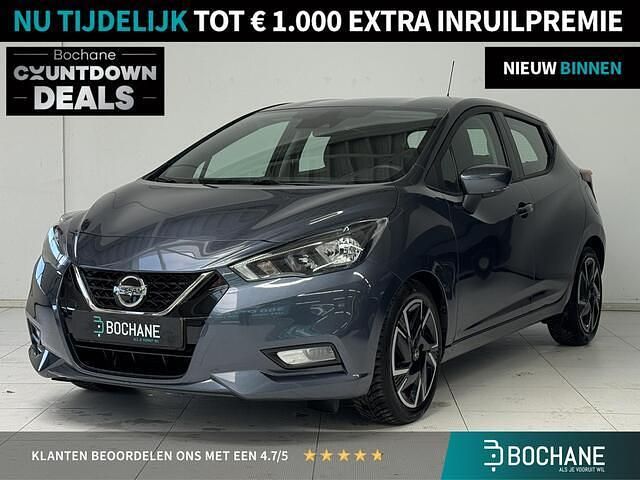 Gunmetal grey (kpn) Occasion 2021 Nissan Micra Hatchback | € 17.945 (Duur) - Afbeelding 1/4