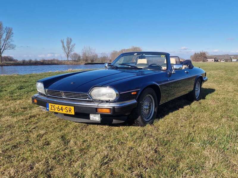 Blauw Gebruikt 1991 Jaguar XJS Cabriolet | € 26.000 - Afbeelding 1/4