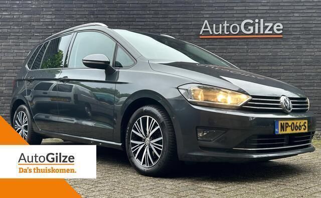 Zwart Gebruikt 2016 VW Golf Sportsvan Allstar MPV | € 14.945 (Eerlijke prijs) - Afbeelding 1/4