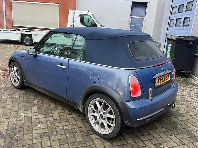Occasion Mini Cooper Cabriolet 116 PK (85 kW) 2004 Blauw (metallic) Cabriolet