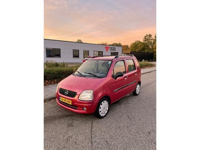 Rood Gebruikt 2001 Opel Agila Comfort Hatchback | € 999 (Eerlijke prijs) - Afbeelding 1/4