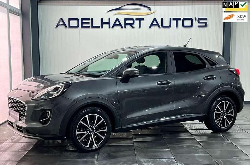 Grijs Gebruikt 2020 Ford Puma Titanium SUV | € 18.450 (Goede deal) - Afbeelding 1/4