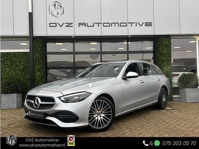 Zilver Gebruikt 2022 Mercedes C220 Avantgarde Stationwagen | € 37.950 (Goede deal) - Afbeelding 1/4