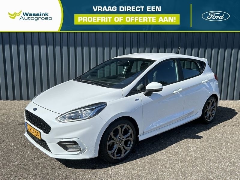 Wit Gebruikt 2019 Ford Fiesta ST-Line Hatchback | € 14.620 (Eerlijke prijs) - Afbeelding 1/4