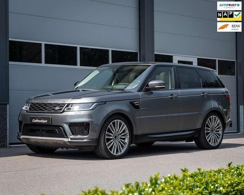 Grijs, metallic lak Gebruikt 2019 Land Rover Range Rover Sport SE SUV | € 35.950 (Super prijs) - Afbeelding 1/4