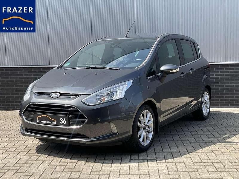 Grijs Gebruikt 2016 Ford B-MAX Titanium MPV | € 11.950 (Eerlijke prijs) - Afbeelding 1/4