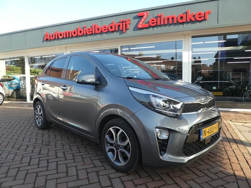 Grijs Occasion 2021 Kia Picanto Hatchback | € 12.945 (Eerlijke prijs) - Afbeelding 1/4