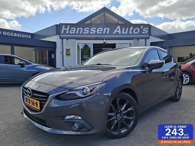Grijs Gebruikt 2016 Mazda 3 Hatchback | € 14.995 (Eerlijke prijs) - Afbeelding 1/4