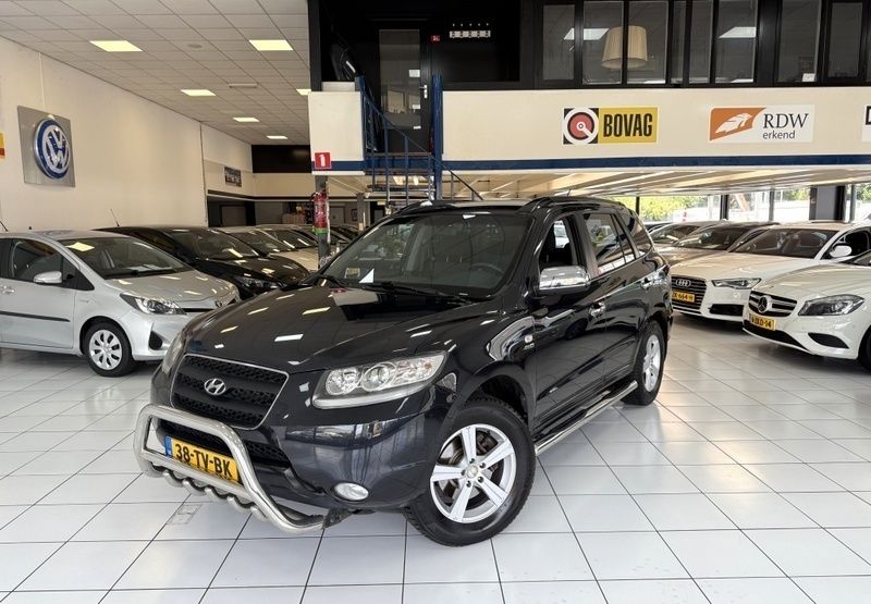 Zwart Gebruikt 2007 Hyundai Santa Fe Dynamiq SUV | € 8.150 (Iets duurder) - Afbeelding 1/4