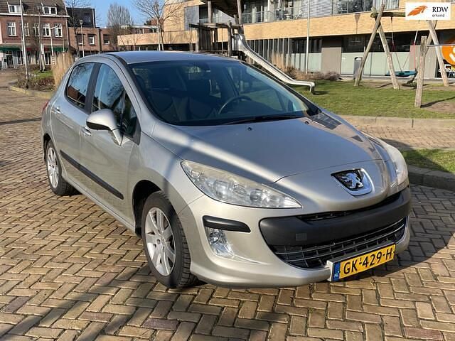 Grijs (metallic) Occasion 2009 Peugeot 308 Hatchback | € 1.195 (Super prijs) - Afbeelding 1/4