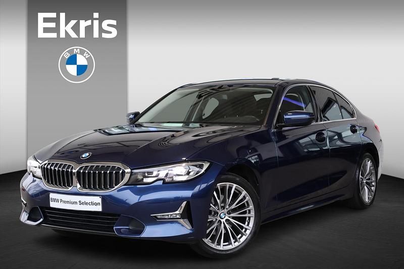 Blauw (metallic) Occasion 2020 BMW 320 Executive Sedan | € 28.900 (Eerlijke prijs) - Afbeelding 1/4