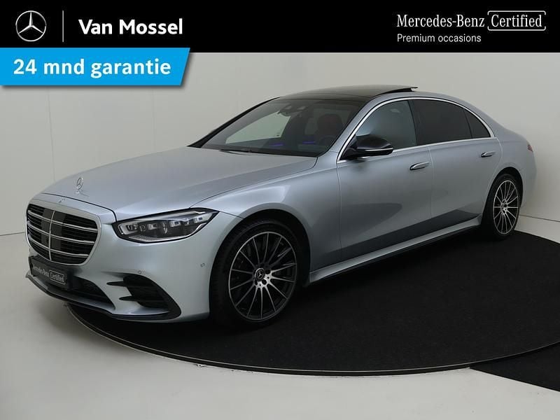 Grijs Gebruikt 2021 Mercedes S500 AMG line Sedan | € 85.945 (Eerlijke prijs) - Afbeelding 1/4