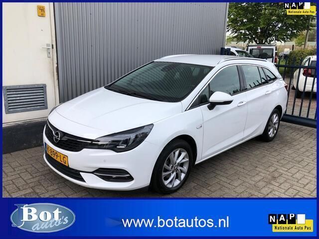 Wit Gebruikt 2021 Opel Astra Business Elegance Stationwagen | € 12.950 (Iets duurder) - Afbeelding 1/4
