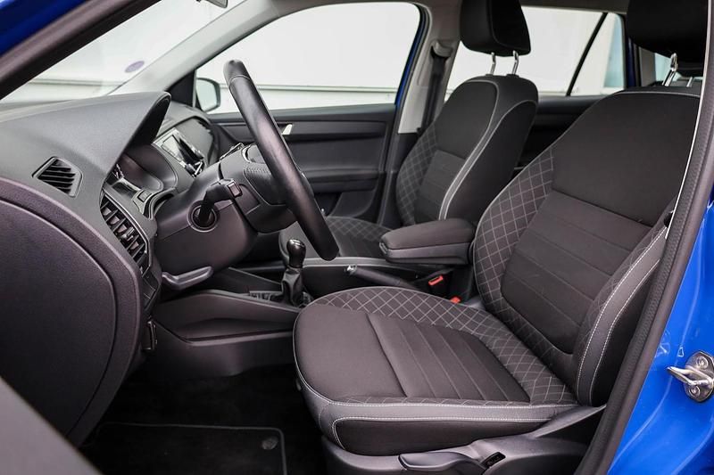 Occasion Skoda Fabia Ambition 95 PK (69 kW) 2021 Blauw Stationwagen