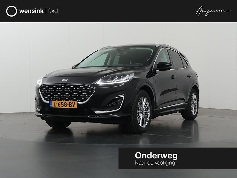 Zwart Gebruikt 2021 Ford Kuga Vignale SUV | € 29.940 (Duur) - Afbeelding 1/4