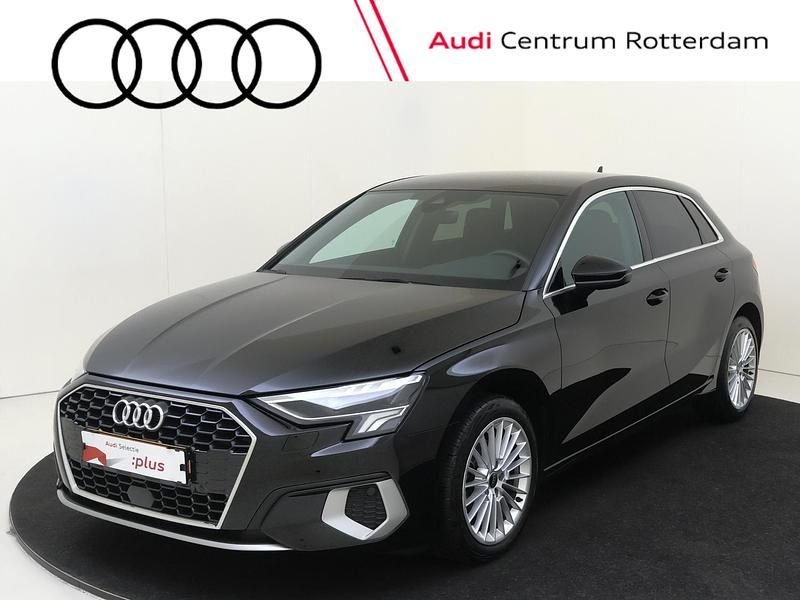 Zwart Occasion 2023 Audi A3 Sportback Advanced Hatchback | € 26.450 (Goede deal) - Afbeelding 1/4